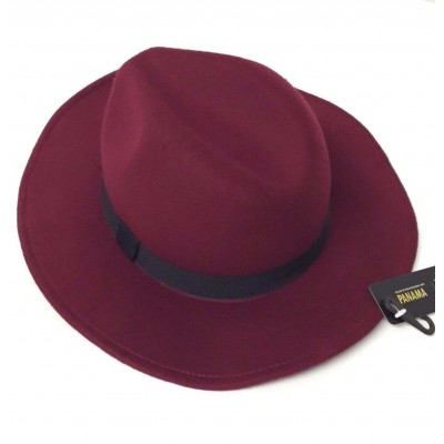 New Vintage Wool Western Cowboy Hat For Womem  Wide Brim Cowgirl Jazz Cap  eb-81468454